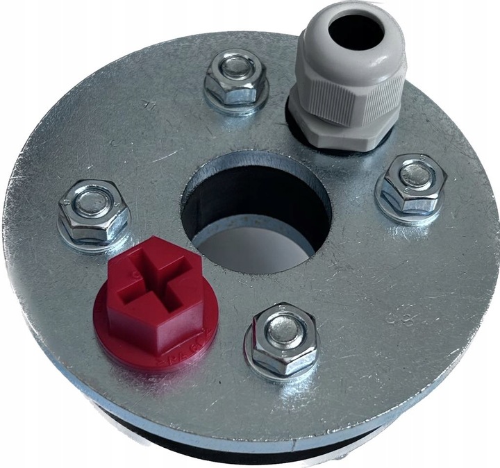 Głowica studzienna 110/32 stalowa, ocynk dekiel