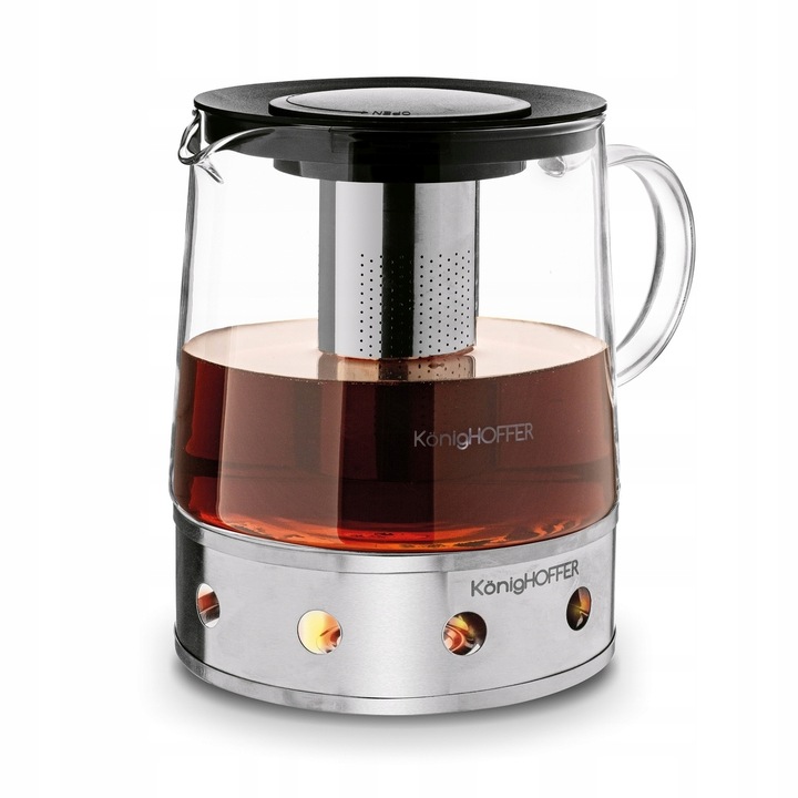 DZBANEK do HERBATY z ZAPARZACZEM i PODGRZEWACZEM Konighoffer Andrea 1,5 l