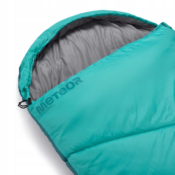 Śpiwór Turystyczny Duży Ciepły Koperta Kołdra Kempingowy Pod Namiot METEOR
