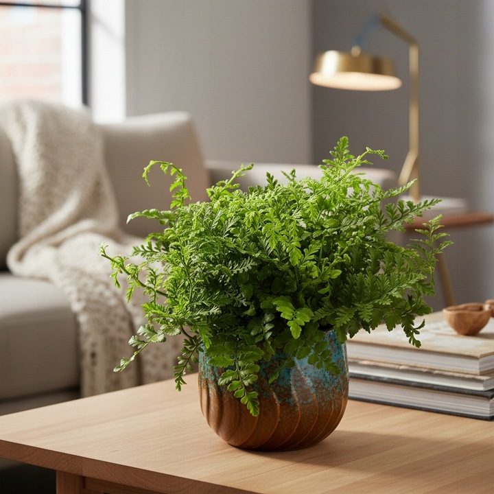 Paproć ASPLENIUM PARVATI egzotyczna paprotka domowa BEZPIECZNA DLA