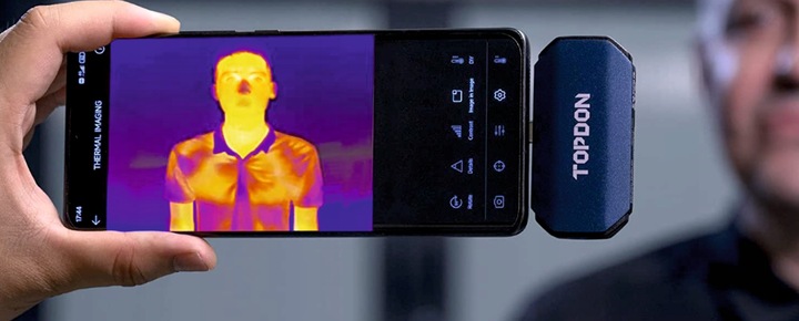 Kamera termowizyjna USB-C Termowizja TOPDON TC001 IR256x192 Android