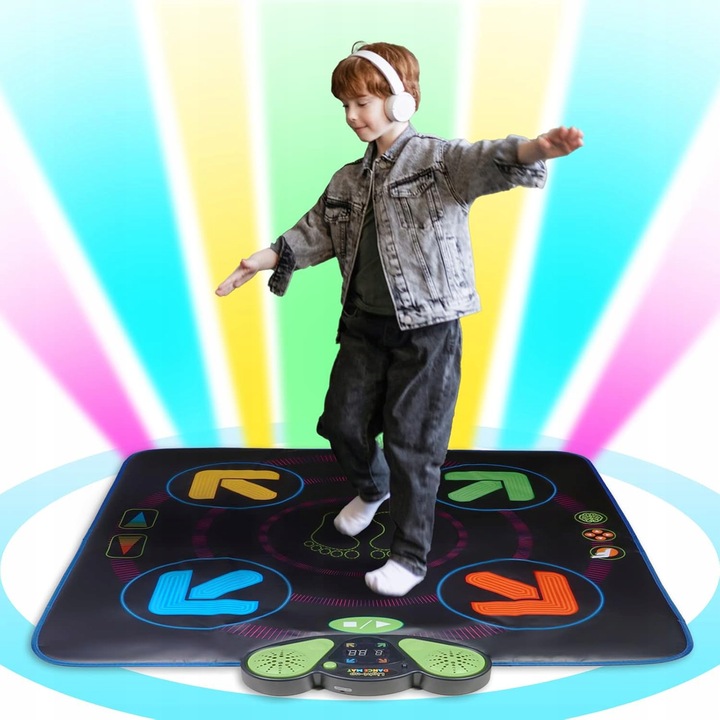 MATA MUZYCZNA TAŃCZENIA PIANINKO GRA TANECZNA MATA DO TAŃCA DLA DZIECI