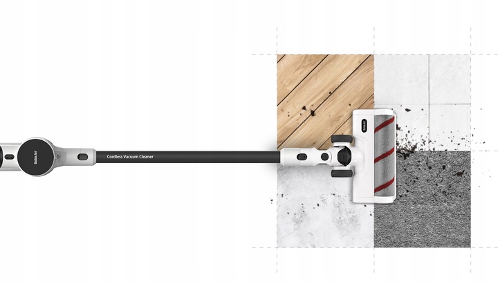 Odkurzacz pionowy mopujący RoboJet Speed Up Comfort 6w1 bezprzewodowy