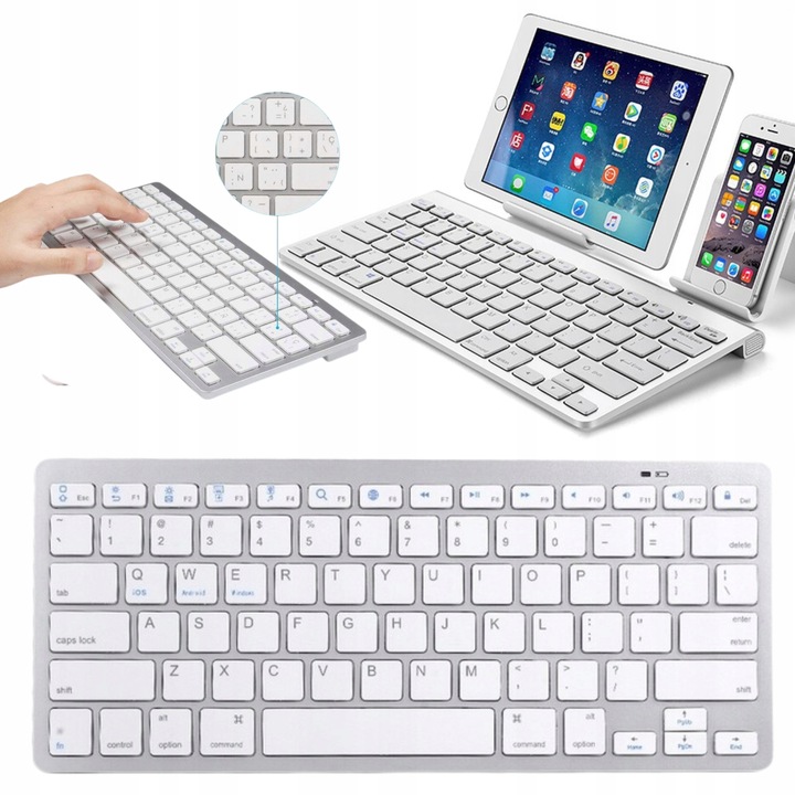KLAWIATURA BEZPRZEWODOWA BLUETOOTH ANDROID iOS
