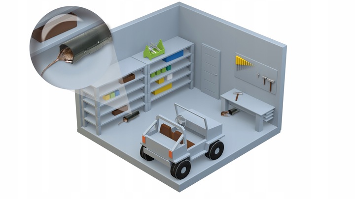 5X KARMNIK STACJA DERATYZACYJNA NA TRUTKĘ + 1KG TRUTKA NA MYSZY