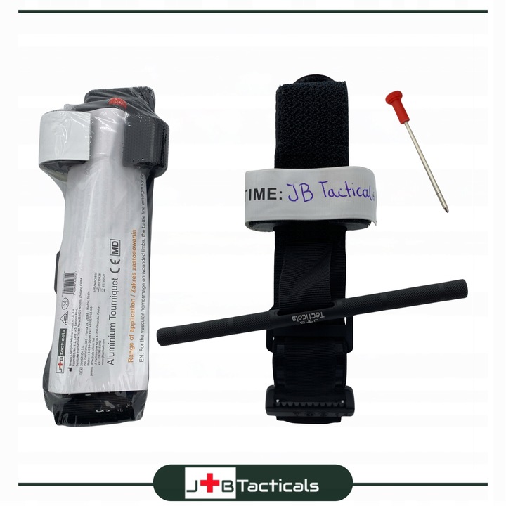 JB Tacticals Staza taktyczna opaska uciskowa z metalowym krępulcem PEN CAT