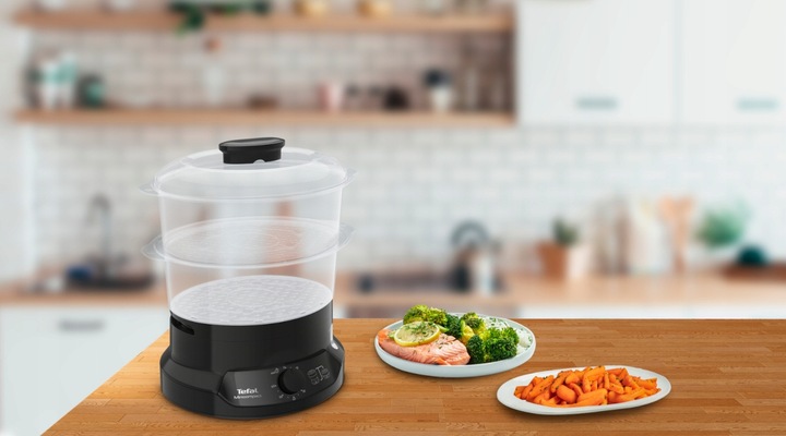 Parowar TEFAL VC139810 kompaktowy miska do ryżu