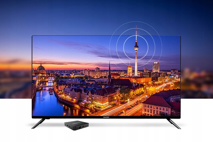 BLAUPUNKT ANDROID 12 TV SMART BOX ODTWARZACZ MULTIMEDIALNY 4K WIFI USB HDMI