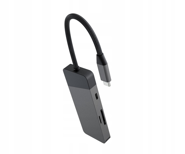 Adapter HUB GC Connect 7w1 USB-C 3xUSB HDMI PD 85W