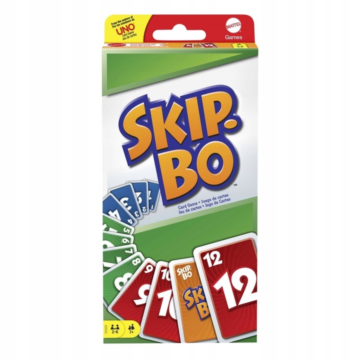 Gra Skip Bo karty MATTEL 52370