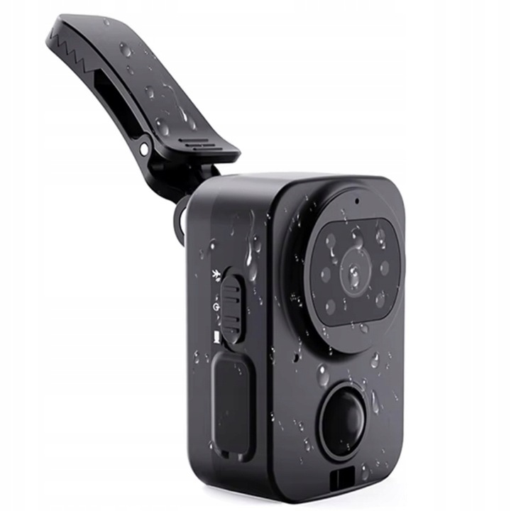 ZEWNĘTRZNA MINI KAMERA Z DETEKCJĄ RUCHU + TRYB NOCNY, BATERIA 1200mAh,