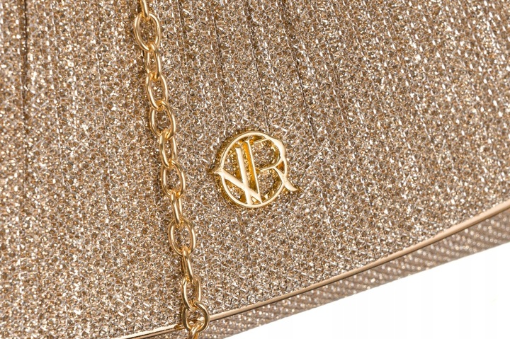 Kopertówka elegancka damska Rovicky wieczorowa na wesele wizytowa na ramię