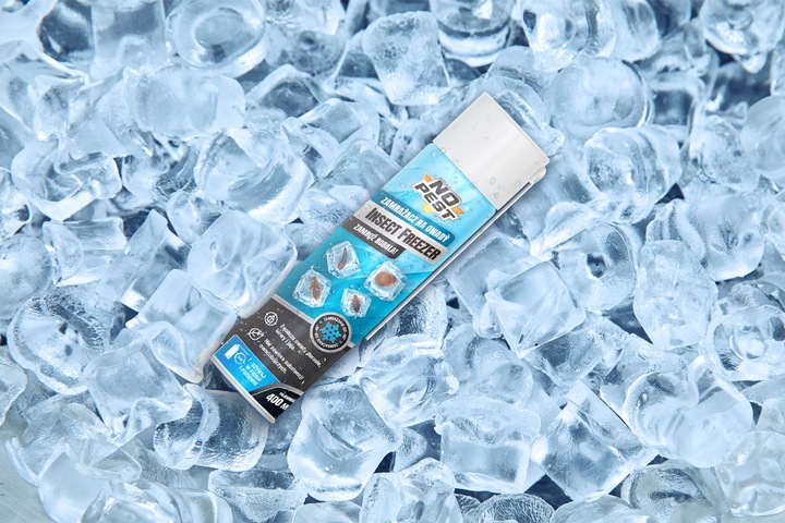 ŚRODEK PREPARAT NA PLUSKWY JAJA PLUSKIEW WSZY RYBIKI ZAMRAŻACZ NO PEST