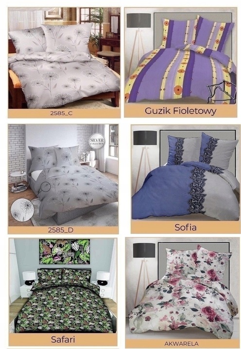 Komplet pościeli 140x200 gruba Polska bawełna 100% dużo wzorów -