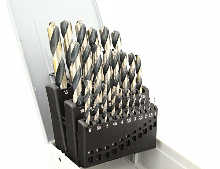 Zestaw wierteł krętych HSS PointTeQ, 25 elem BOSCH