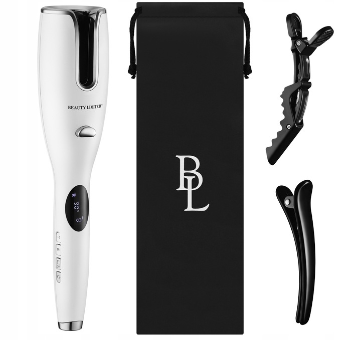 Lokówka automatyczna CERAMICZNA OBROTOWA REGULACJA CZASU I TEMPERATURY