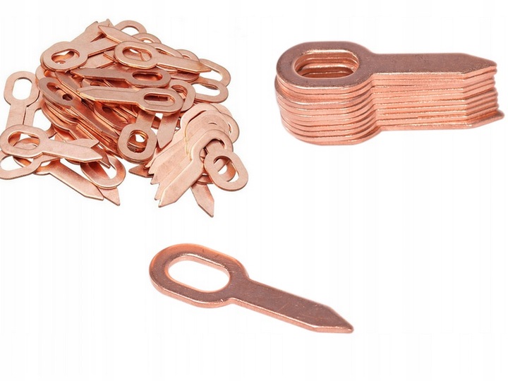 Zgrzewarka spoter podkładki Bity proste SPOTTER 100sztuk