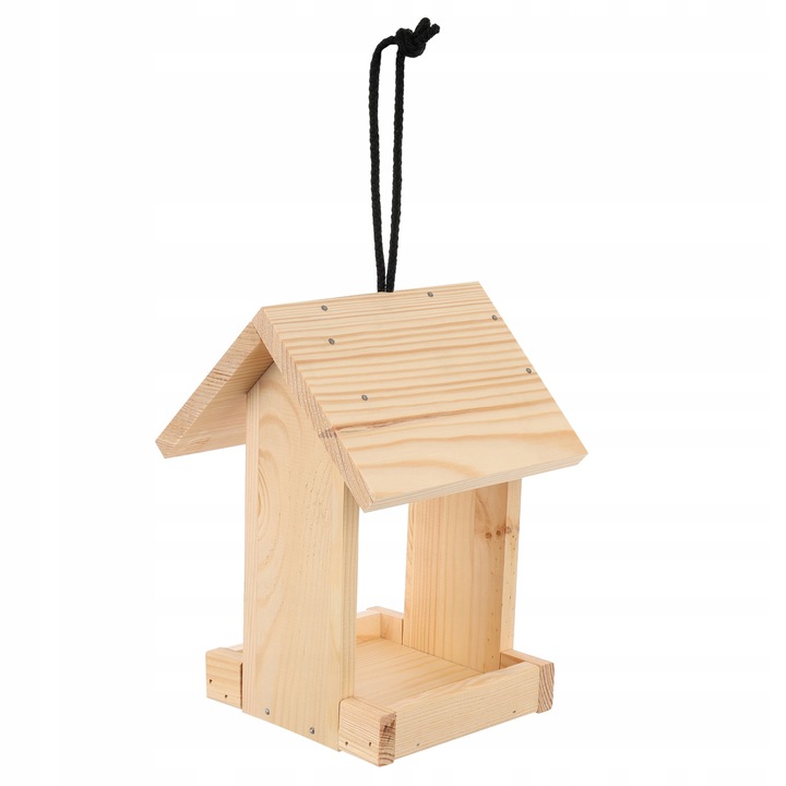Karmnik dla ptaków drewniany DIY Zestaw do samodzielnego montażu