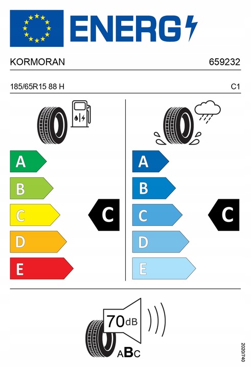 4x KORMORAN 185/65R15 88H Road Performance letnie 2025 r