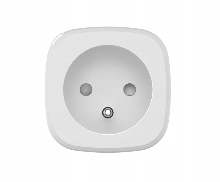 Gniazdo Gniazdko WiFi Smart Tuya Watomierz Pomiar Białe Baron 16A 3680W