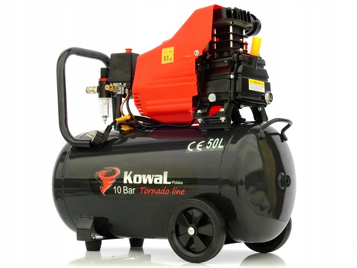 PROFESJONALNY 10Bar KOMPRESOR 50L olejowy tłokowy sprężarka pompa