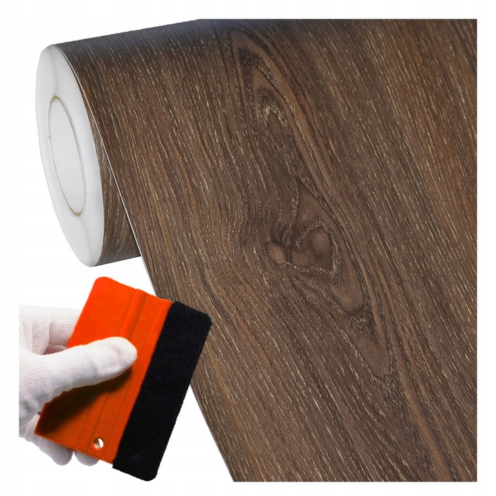 Okleina Meblowa Samoprzylepna 60x200cm Blat Drzwi Gruba Struktura