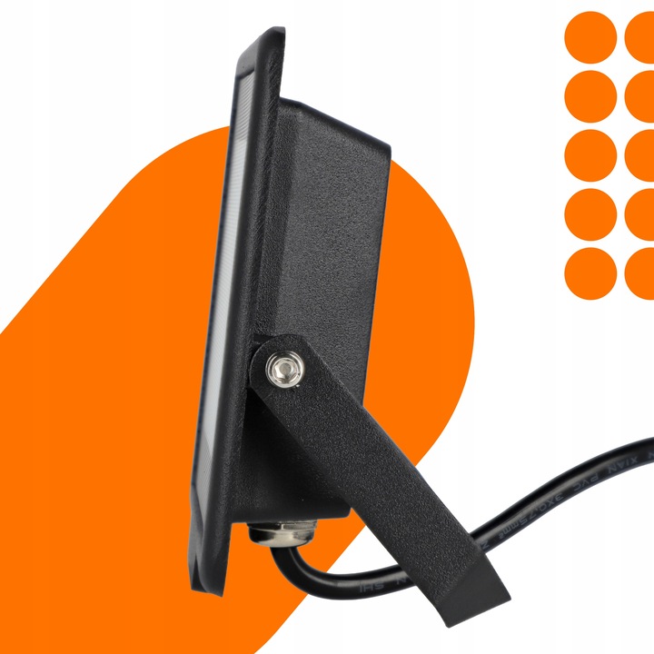 Halogen Naświetlacz LED 50W 4500K Reflektor Zewnętrzny Ogrodowy