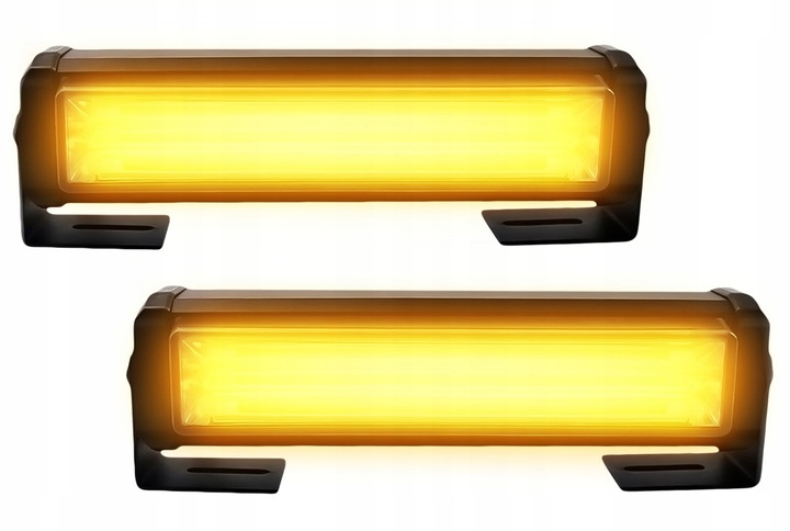 Lampa Stroboskop LED w Atrapę Auto Laweta 12V 24V Pilot 19-Trybów Mocna