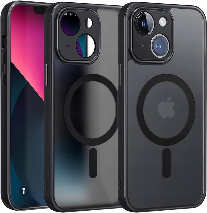 Etui do iPhone 13 iPhone 14 do MagSafe 360° MATT CASE OCHRONA APARATU Szkło