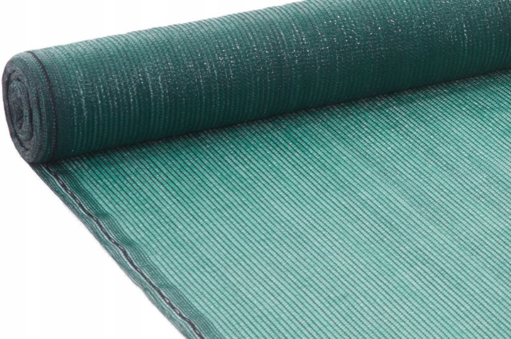 SIATKA CIENIUJĄCA 1,5x50m Maskująca Osłona 80g na Ogrodzenie Płot 75%