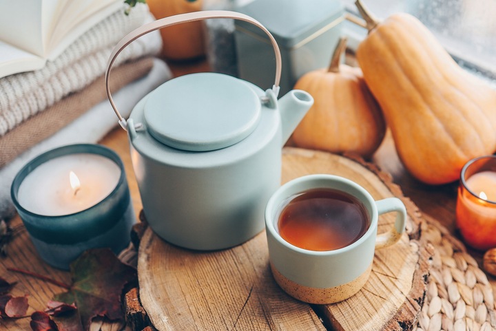 Rozgrzewająca Herbata Zimowa Owocowa Grzaniec Grzeszny Zimowy 10T LOYD