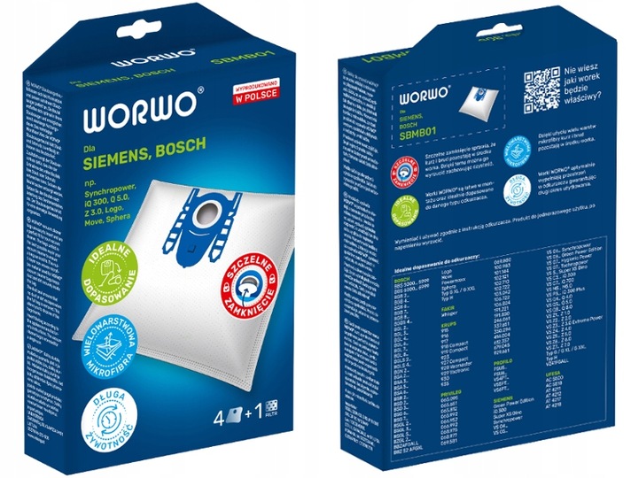 WORKI DO ODKURZACZA BOSCH GL30 GL20 TYP G H SERIE 2 SERIE 4 SERIE 6