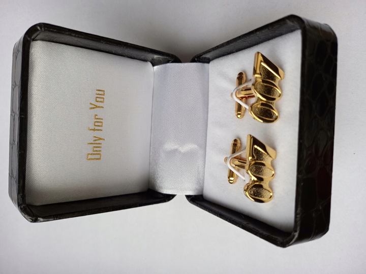 Spinki do mankietów Ryby Karp Lin dla Wędkarza