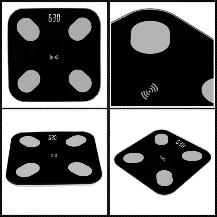 WAGA ŁAZIENKOWA ANALITYCZNA SLIM 180KG SMART+ 31w1 ANDROID iOS