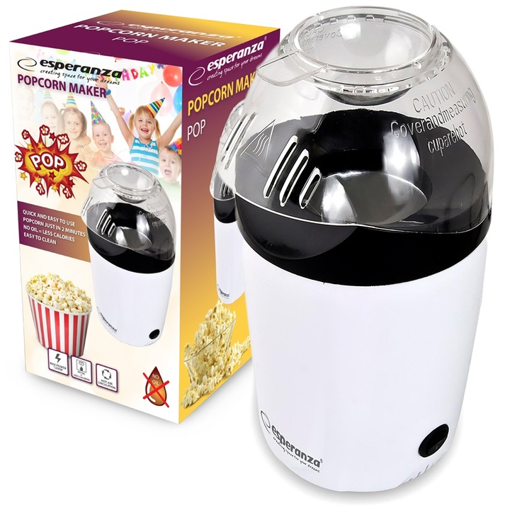 MINI MASZYNKA DO POPCORNU URZĄDZENIE DO ROBIENIA POPCORNU
