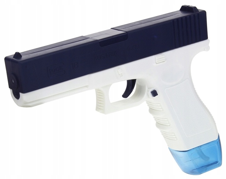 Pistolet na Wodę Automatyczny Elektryczny Glock 2 Magazynki Sikawka