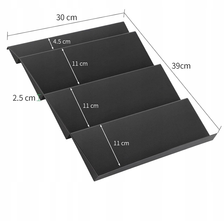 ORGANIZER do SZUFLADY na PRZYPRAWY REGULOWANY WKŁAD REGAŁ STOJAK 2szt.