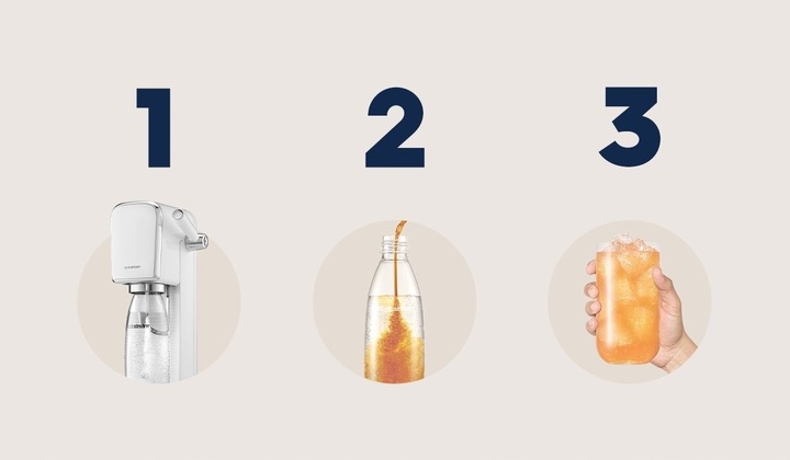 SODASTREAM Mountain Dew Diet zestaw syropów do saturatora 3 szt. x 440