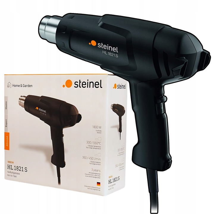 Opalarka 1800W Opalarka elektryczna Steinel HL1821S 300-550°C do