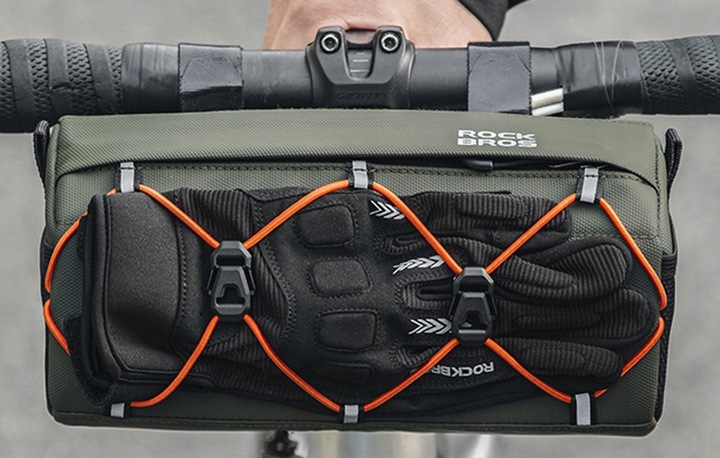 Rockbros Torba Rowerowa Sakwa Saszetka Na Kierownice Przednia Odblaskowa