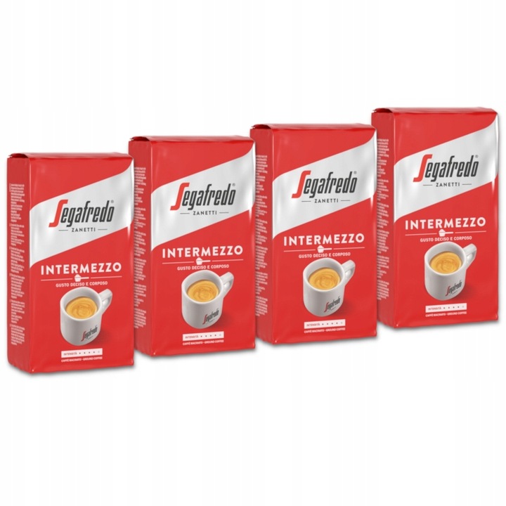 Kawa mielona Segafredo Intermezzo 4 x 250g