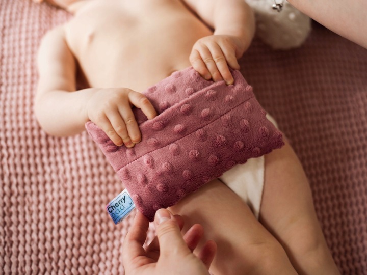 Termofor z pestek wiśni na kolki MINKY | CherryPad