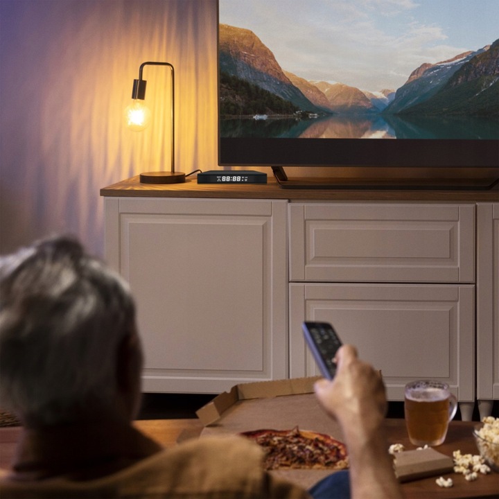 SMART TV BOX 3D ANDROID 13 WIFI BLUETOOTH ODTWARZACZ 4K + PILOT KABEL