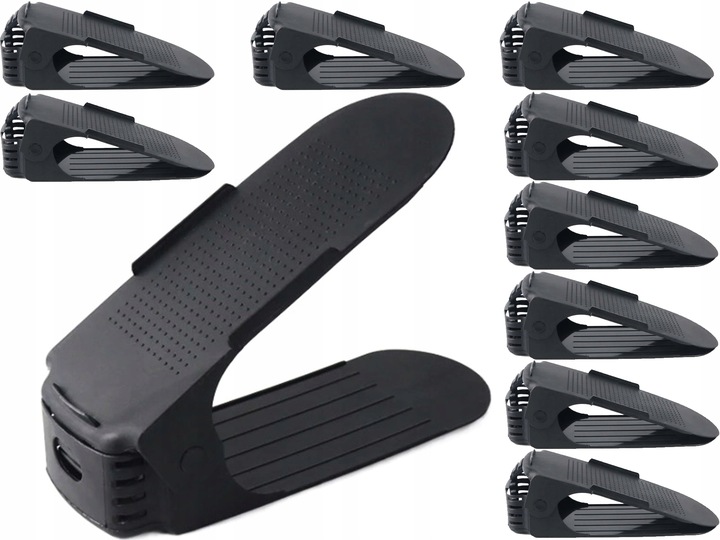 10x ORGANIZER UCHWYT NA BUTY OBUWIE PÓŁKA DO SZAFY