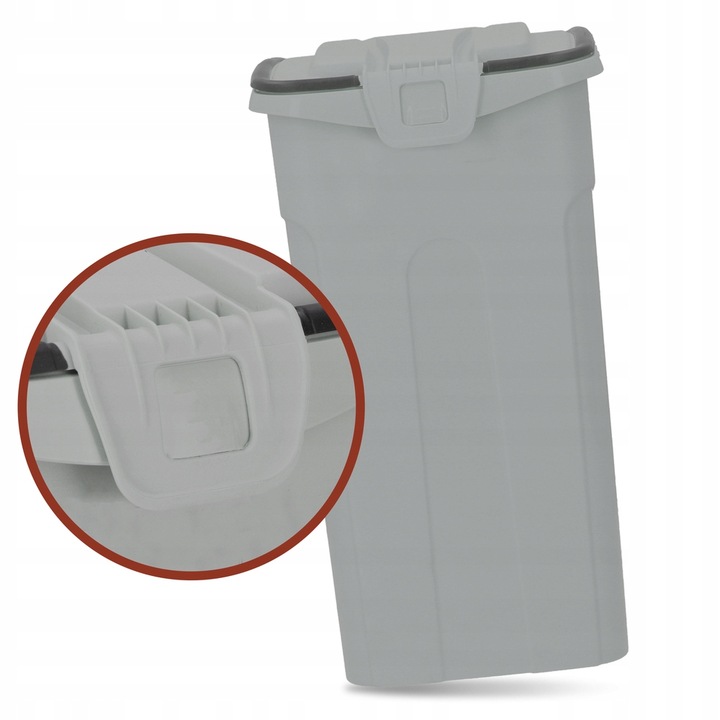 Barry King Pojemnik na suchą karmę 16l Szary