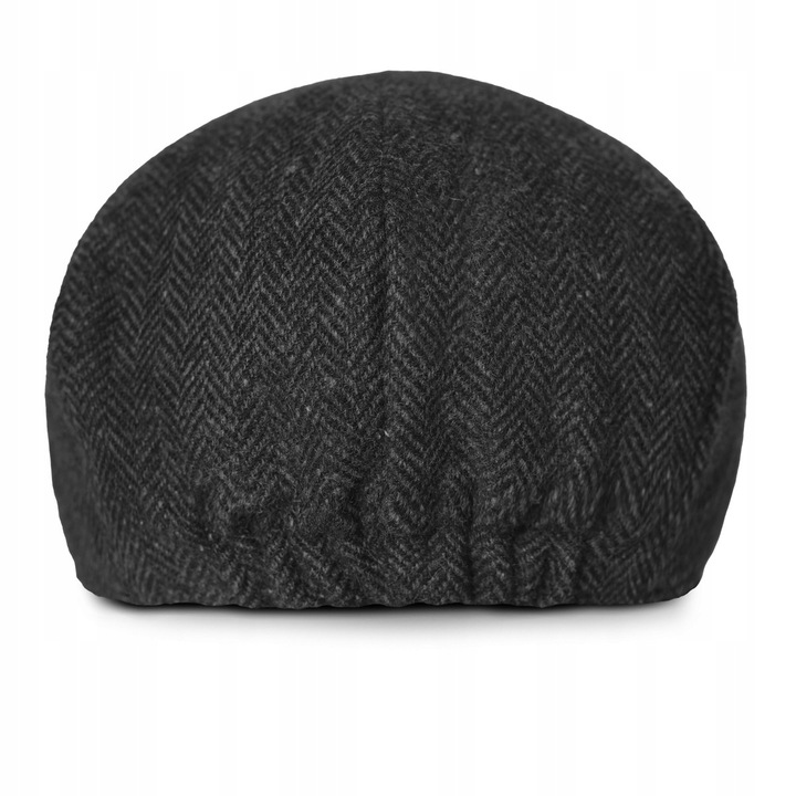 Kaszkiet męski OCIEPLANY Czapka Old School 50% WEŁNY Pako Jeans Retro