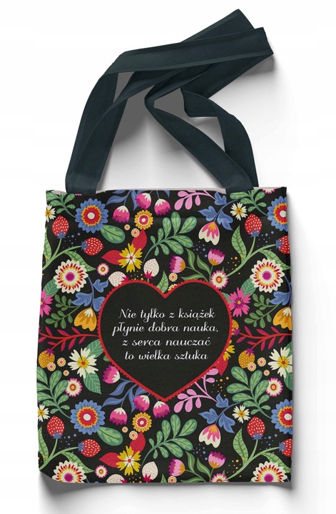 PREZENT NA DZIEŃ NAUCZYCIELA WYCHOWAWCY TORBA SIATKA PREZENTOWA WZÓR