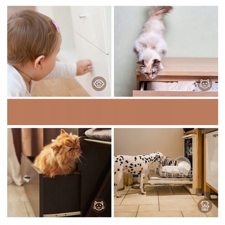 MAGNES DO DRZWI SZAFY PRZESUWNEJ MAGNES DO SZAFEK SZUFLAD KUCHENNYCH