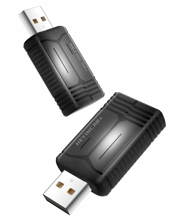 HEYINCAR 2 w 1 Bezprzewodowy Apple Carplay Android Auto Adapter Dla
