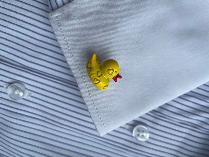 Spinki do mankietów Zestaw do Golfa Kij Putter Piłka HPC dla golfisty +Etui